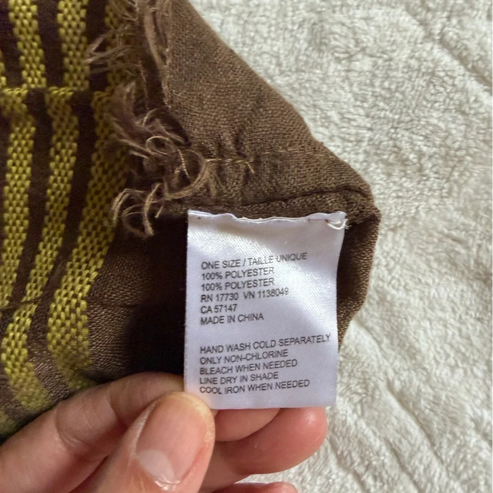Old Navy Multicolor Striped Scarf